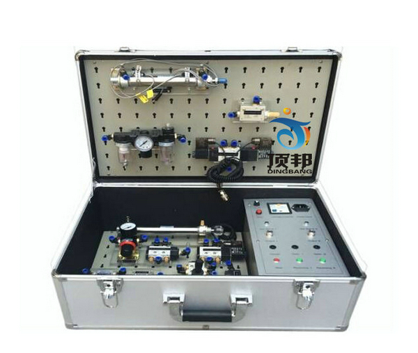 气动实训箱,便携式气动实训箱,气动实验室设备(图1) 气动实训箱