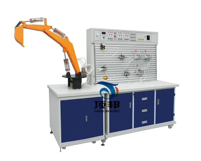 液压挖掘机控制教学实验台(图1) 液压挖掘机控制教学实验台