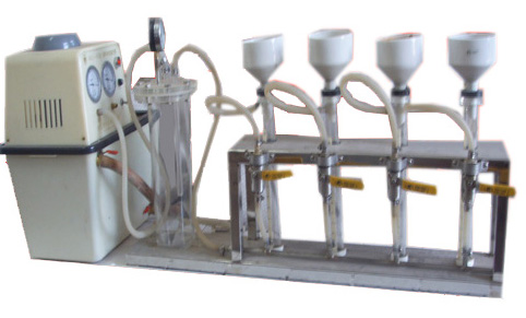 污泥脱水性能测定实验装置(图1) 污泥脱水性能测定实验装置