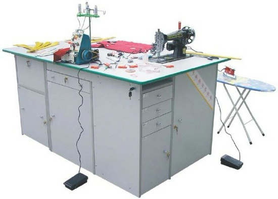 中学劳技室设备(图8) 中学劳技实验台