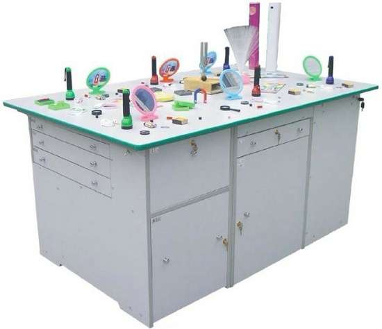 中学劳技室设备(图10) 中学劳技实验台