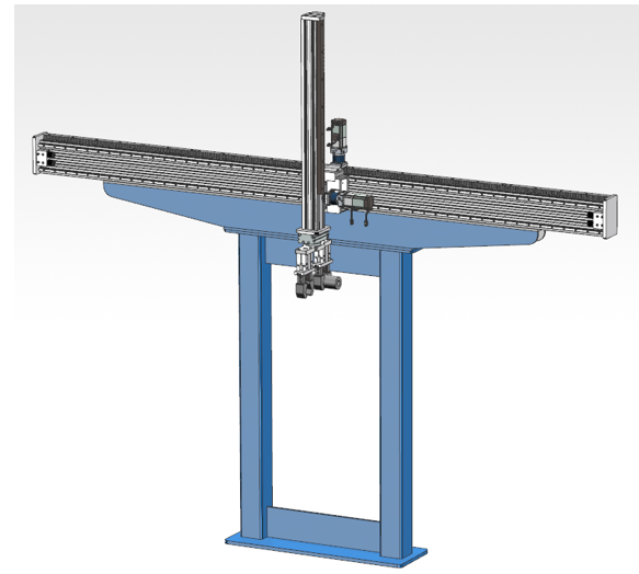 工业4.0智慧工厂上下料实训装置(图6) 机械手