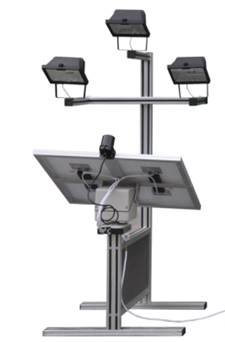 多能互补综合能源利用控制实训平台(图2) 模拟太阳装置